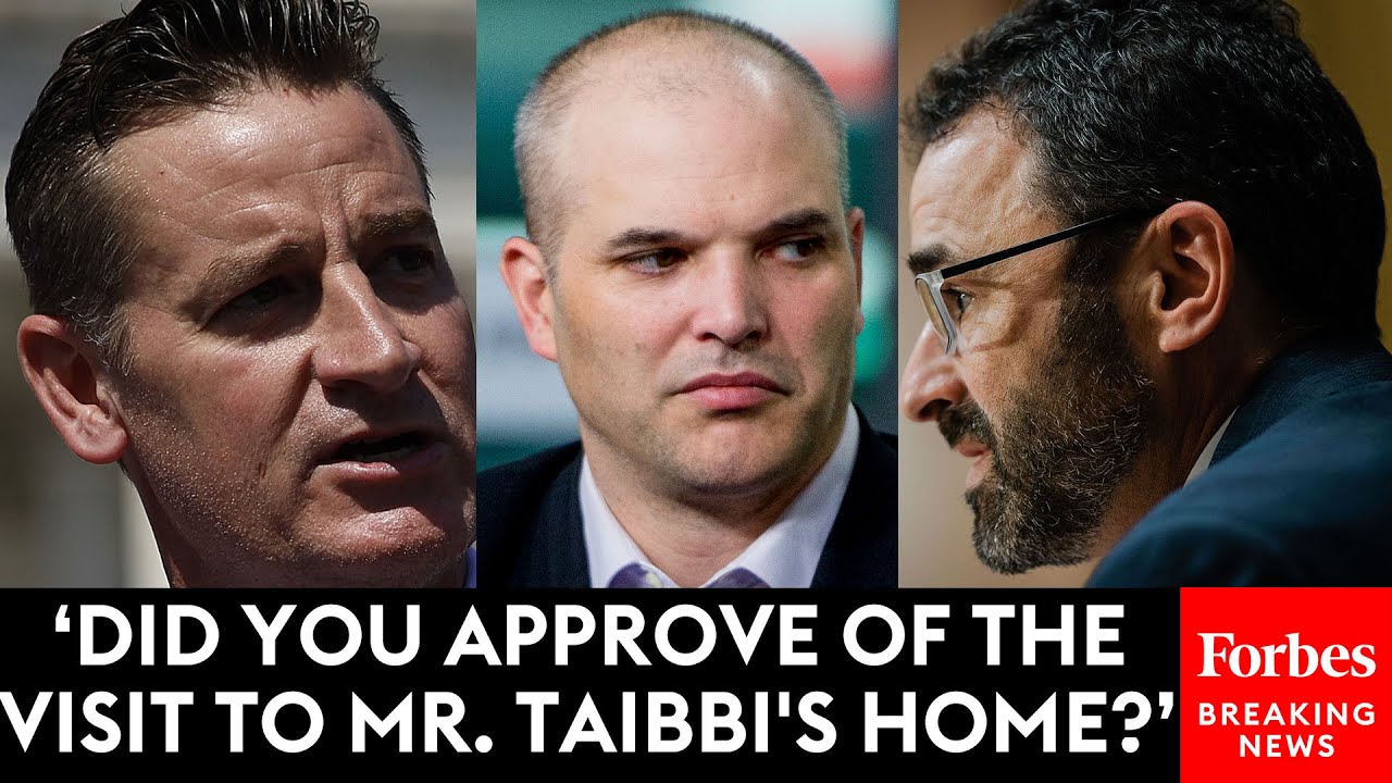 IRS Commissioner Asked Point Blank About Agents Visiting Matt Taibbi's Home By Greg Steube
