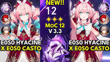 E0S0 Hyacine x E0S0 Castorice | Memory of Chaos Floor 12 3 Stars | Honkai: Star Rail 3.3