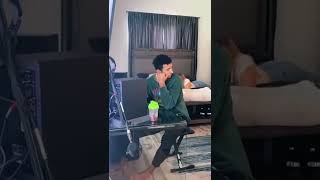 PRANK ON AUSTIN *funny reaction* π #shorts