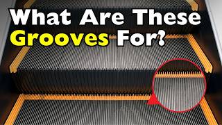 Why Do Escalators Have Grooved Steps? [ID0612]