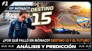 ¿POR QUÉ FALLÓ EN MÓNACO? 🏎️ Franco Colapinto y el Destino Exacto de una Fecha Kármica | Análisis