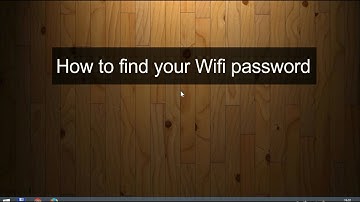 How to find my wifi password on Windows 7, 8, 8.1, 10