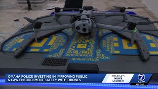 Omaha police investing in improving public and law enforcement safety with drones
