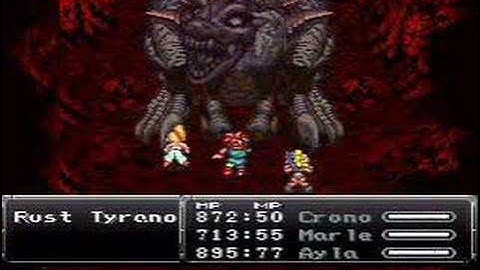 Chrono Trigger Boss Battle 27 - Rust Tyranno