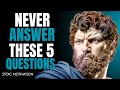 5 Questions Liars Ask to Manipulate You | Stoic Wisdom to Stay Unshakable