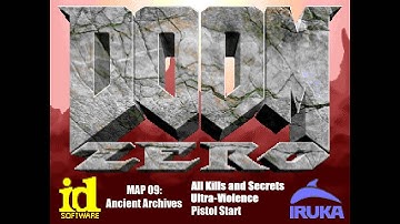 [Doom II] - Doom Zero 3.0 - MAP09 "Ancient Archives" - 100% Playthrough