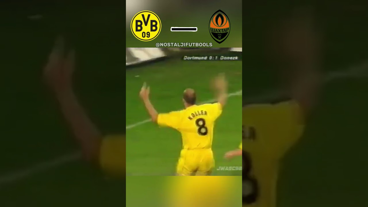 Borussia Dortmund vs. Shakhtar Donetsk - Champions League 2001-2002