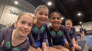 Ballard XCEL Team at USAG State Competition 2023