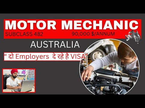 Automotive Technician Visa Sponsorship Australia