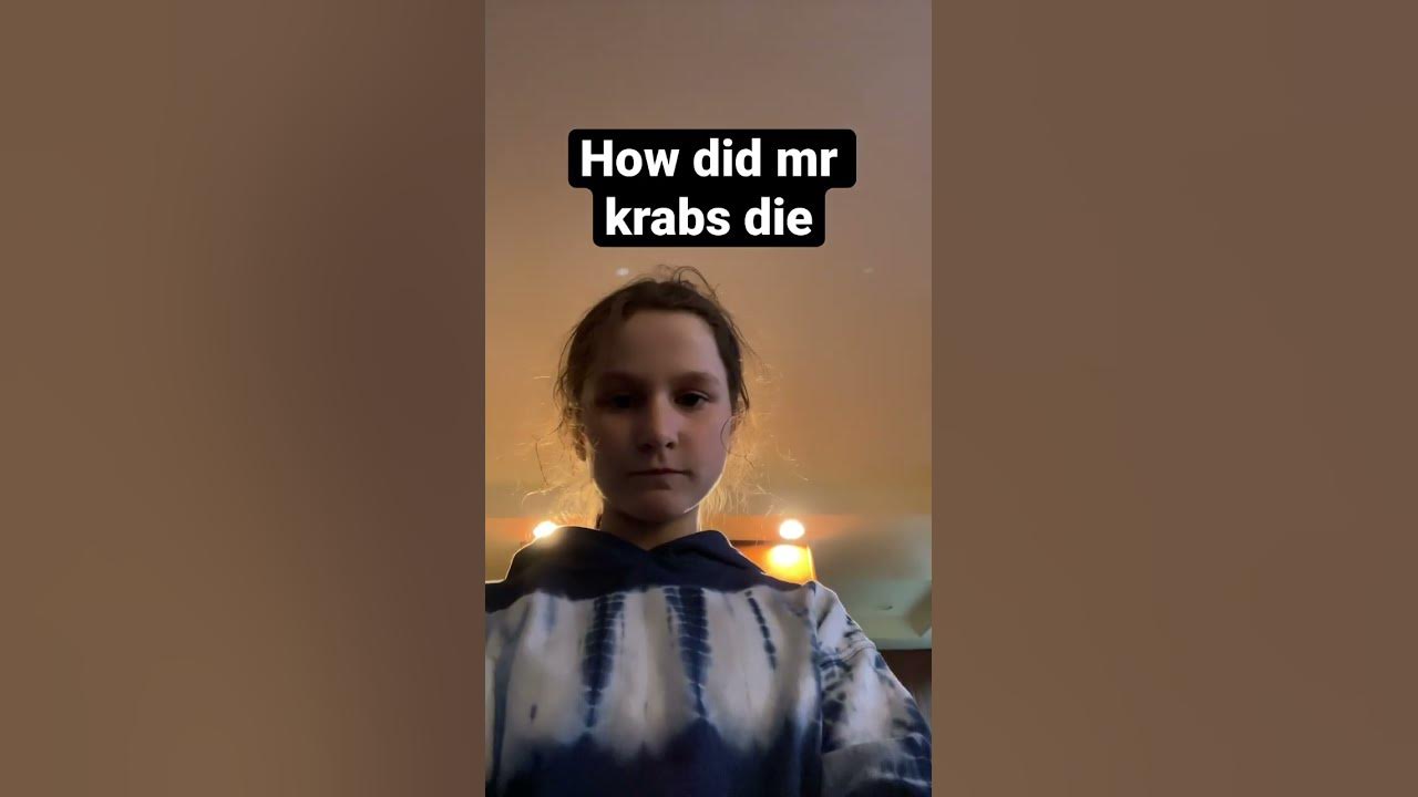 Hiw did mr krabs die youtube