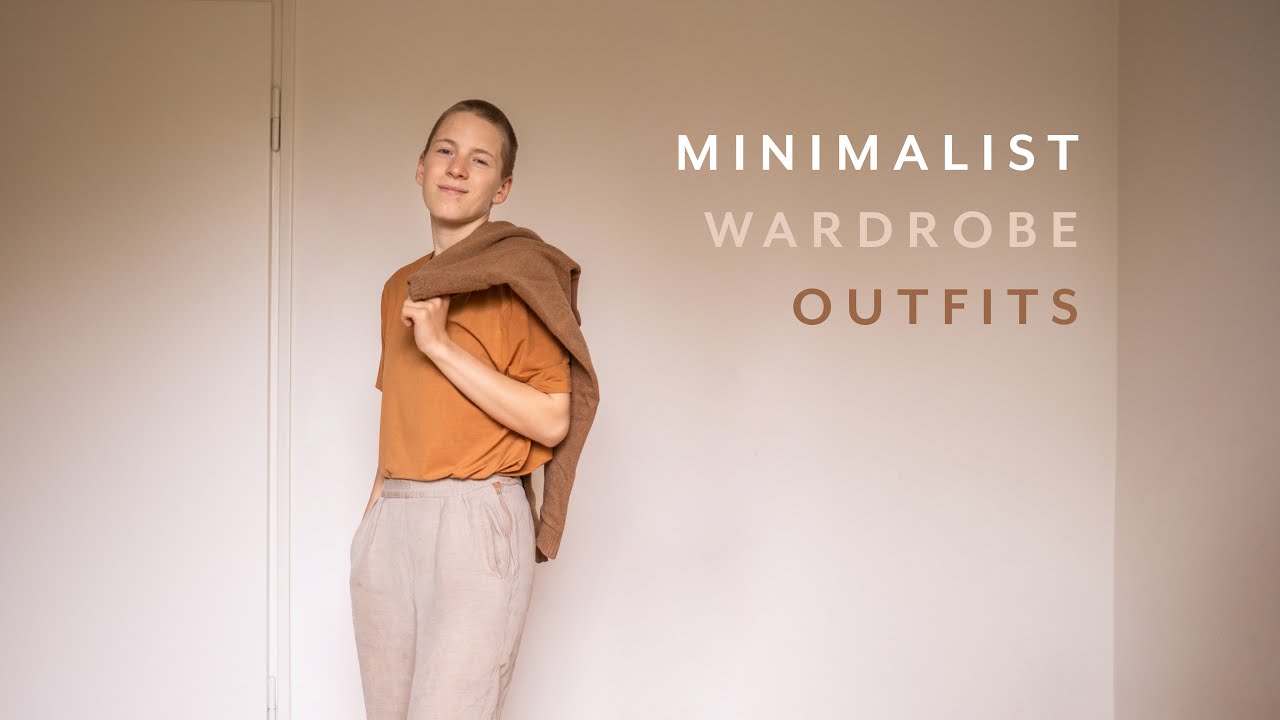 Week of Outfits with an Extreme Minimalist Wardrobe YouTube