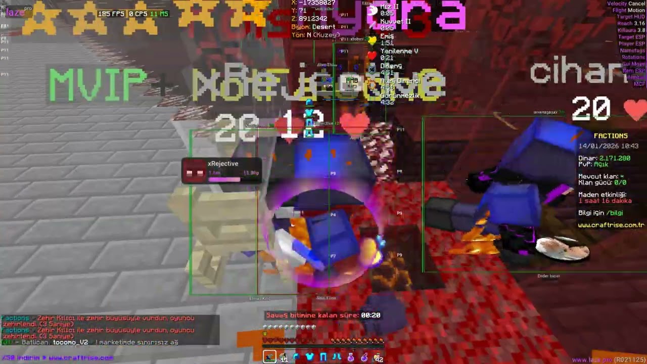 Crafrise Factions Zehir/Kan AVI #1