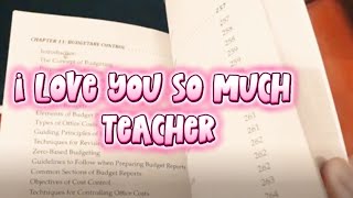 I like You So Much Teacher💞 | For teachers out there