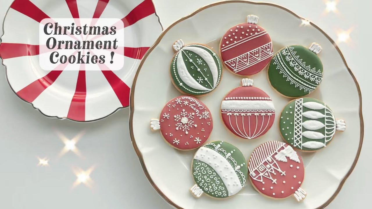 [Челлендж по украшению печенья рождественскими украшениями!!] Какой лучше?/