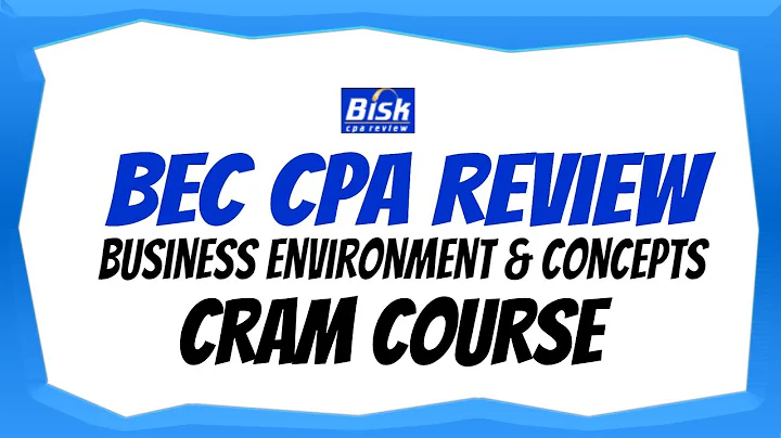 Bisk CPA Review | BEC CPA Exam | Cram Course - DayDayNews