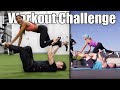 We Tried Extreme Couples Workouts | Couples Workout Challenge