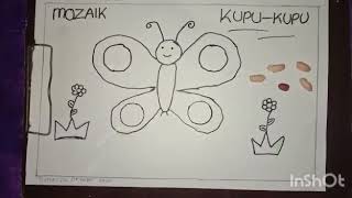 Cara membuat MOZAIK Biji-bijian🌽