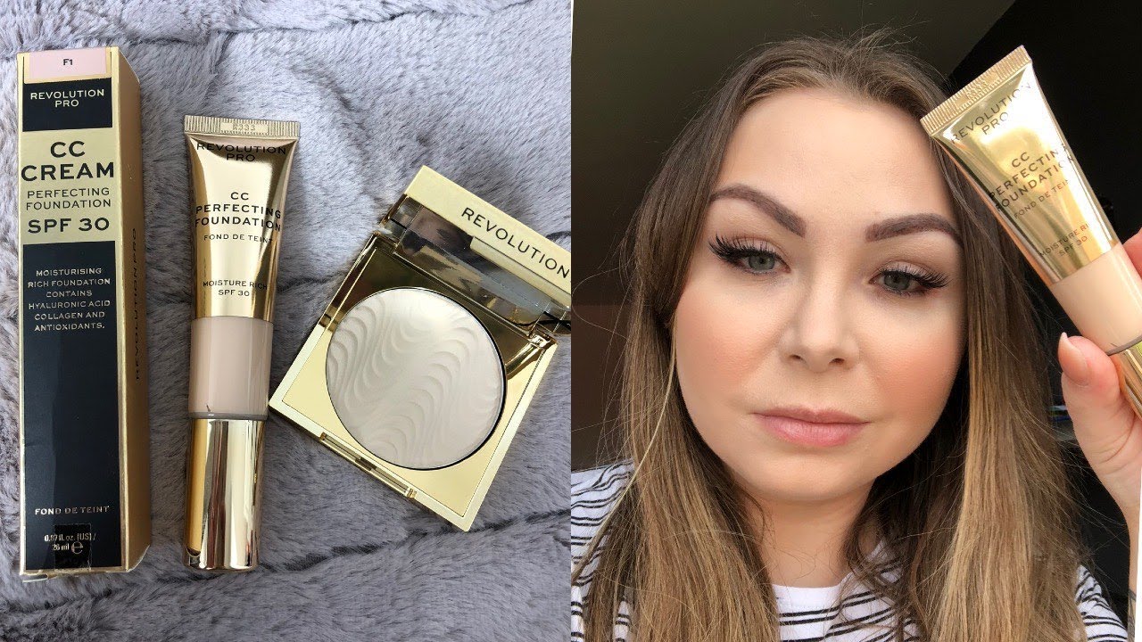 Revolution Pro CC Cream Perfecting Foundation Review IT Cosmetics