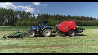 AGRONIC  WR 600  +  NEW HOLLAND  +  KUBOTA  FB 1000  PREMIUM  (fast bale)