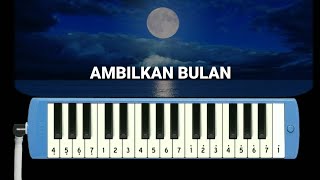 Not Pianika Ambilkan Bulan Bu