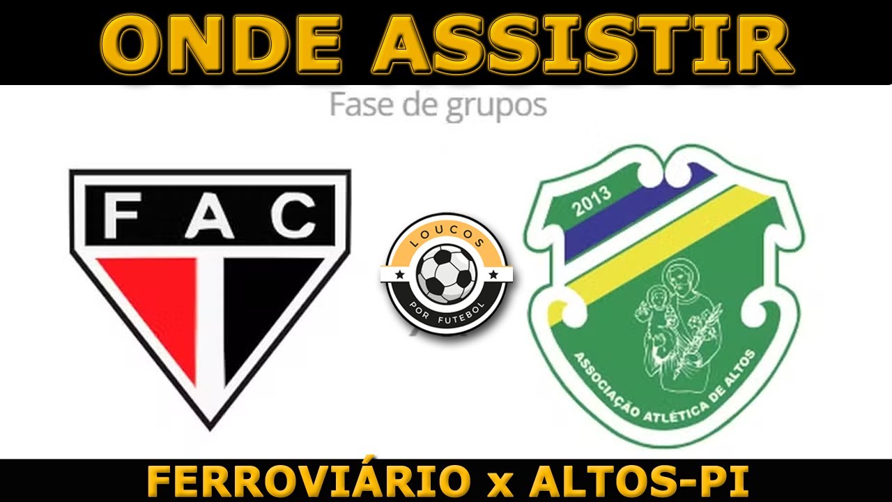 FERROVIÁRIO x ALTOS-PI (COPA DO NORDESTE 2025) - YouTube