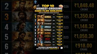 Top 10 Highest Grossing Hindi Films Worldwide