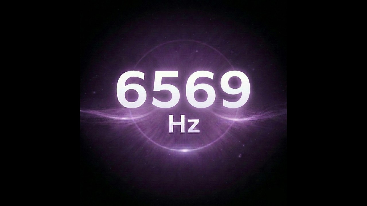 6569 HZ FREQUENCY PURE TONE 1 HOUR NO VOICE FOR MEDITATION, TESTING ...