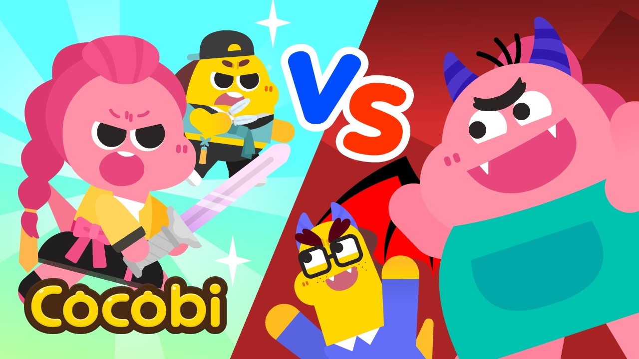 Demon Hunters vs Devil Mom😱 | Songs for Kids | Cocobi