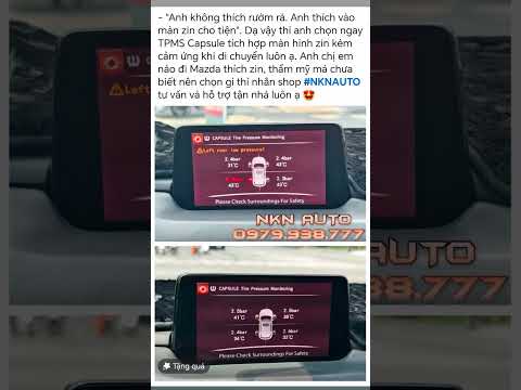 - "Anh không thích rườm rà. Anh thích vào màn zin cho tiện". Dạ vậy thì anh chọn ngay TPMS Capsule