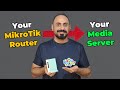 Turn Your MikroTik Router Into a Powerful DLNA Media Server! (Easy Home Streaming Guide) 🔥