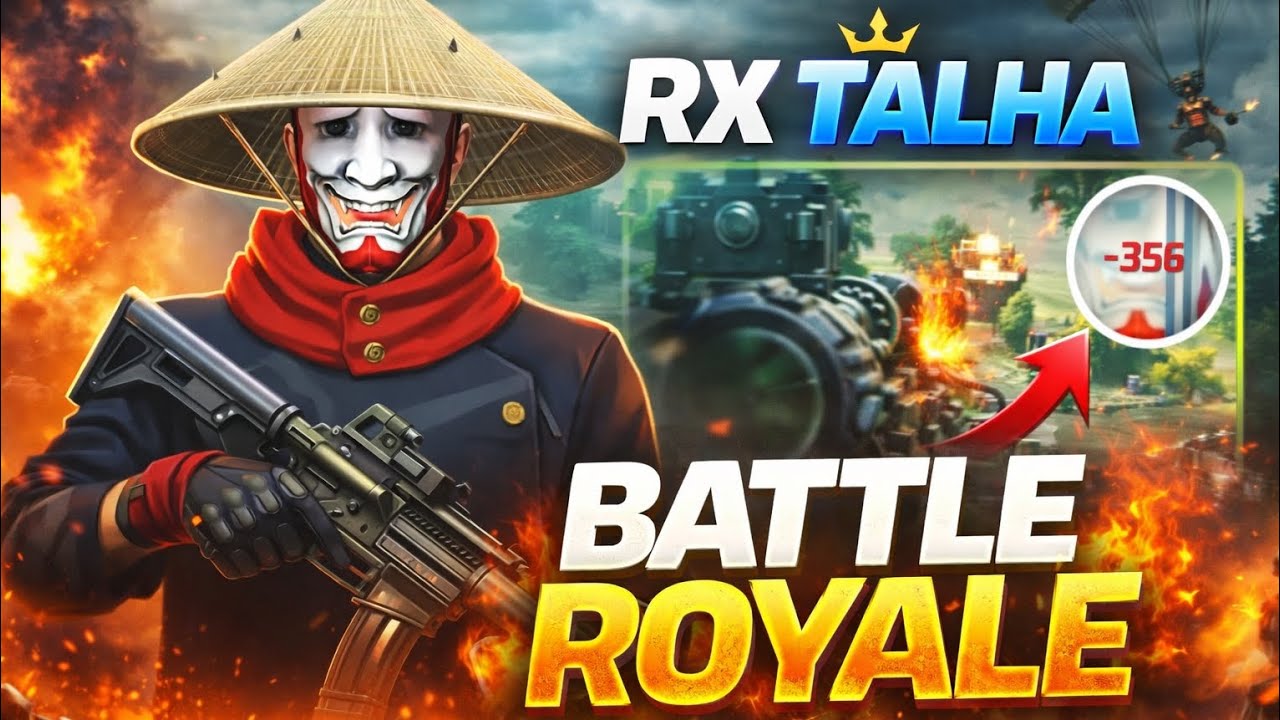 RX TALHA, Battle Royal Game play, and Fast Video, in My YouTube channel, So support me , Subscribe☺️