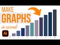 Create & Style GRAPHS in Illustrator (Step-by-Step Tutorial for Beginners with EXAMPLES)