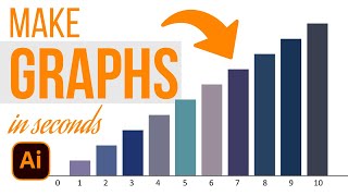 Create & Style GRAPHS in Illustrator (Step-by-Step Tutorial for Beginners with EXAMPLES)