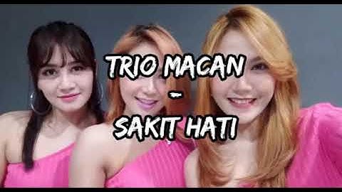 #triomacan #sakithati LIRIK TRIO MACAN - SAKIT HATI [ VIRAL TIK TOK