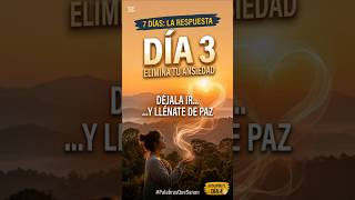 Día 3/7: Si sientes ansiedad, escucha este versículo... 🕊️ #palabrasquesanan #sanaciones