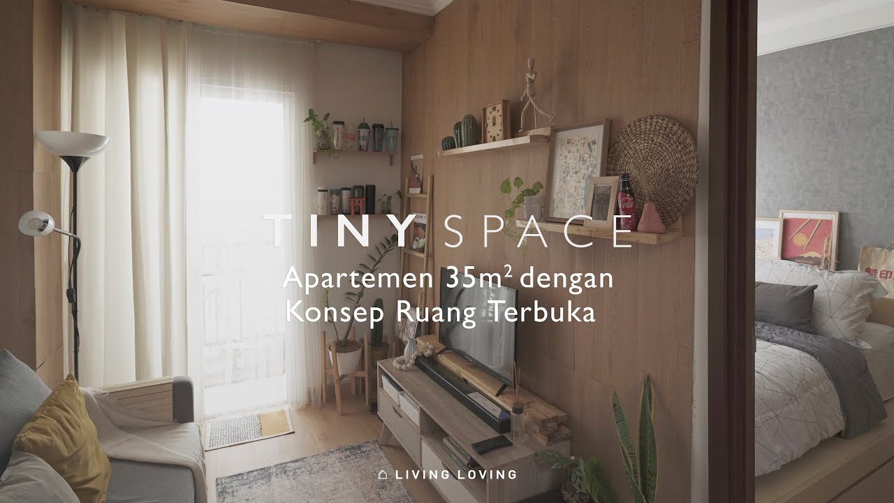 TINY SPACE | Apartemen 35 m2 dengan Konsep Ruang Terbuka