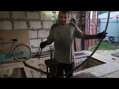 Как согнуть бэдлоки из шинки 4×40 ч.2