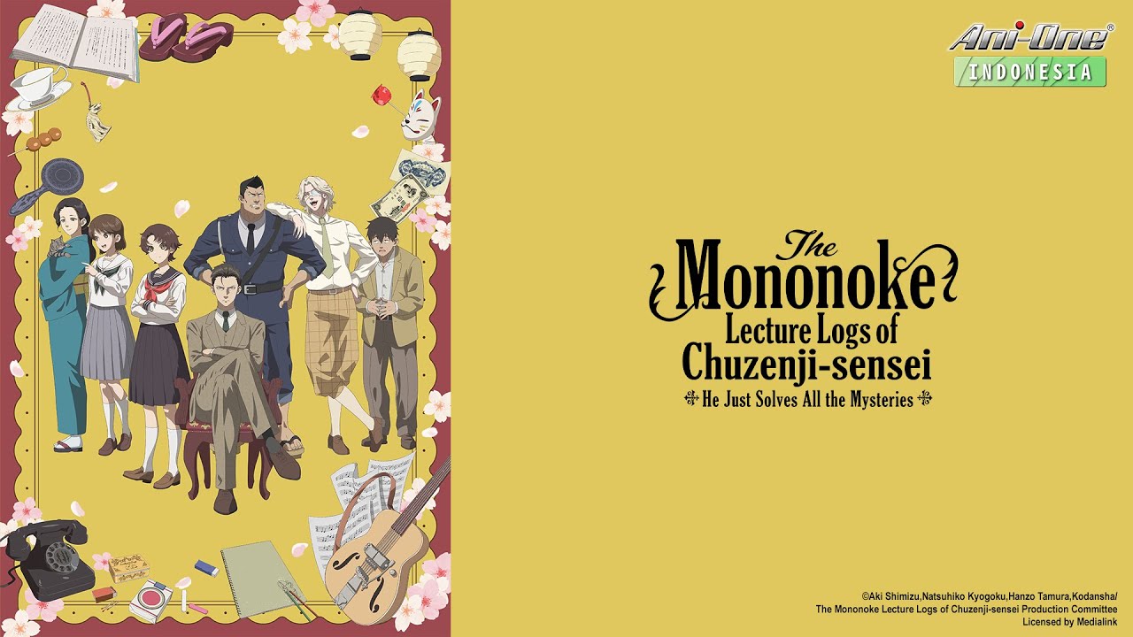 April 2025 《The Mononoke Lecture Logs of Chuzenji-sensei...》PV【Ani-One