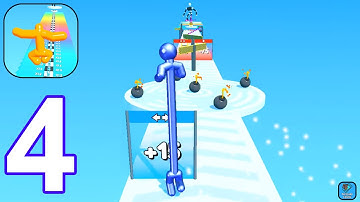 Tall Man Run - Gameplay Walkthrough Part 4 Levels 53-60 (iOS, Android Gameplay)