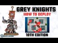 Turn 1 Grey Knight Deployment Tactics | Competitive Leviathan | Warhammer 40k Battle Report