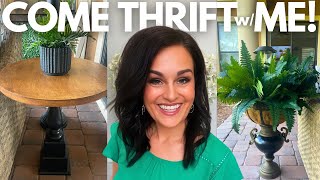 Come Thrift With Me for High End Decor for the Outdoors!