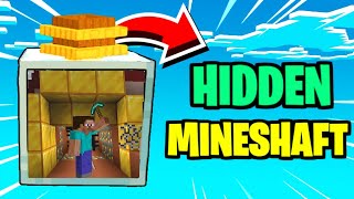 Exploring An Golden Mineshaft - Minecraft Jar World