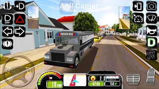 Bus Simulator: Original #11 Blue Hatchback Supermarket Parking | Android/ios Gameplay screenshot 1
