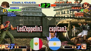 FT5 @kof2000: LedZeppelin1 (MX) vs capitan1 (AR) [King of Fighters 2000 Fightcade] Mar 19