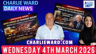 CHARLIE WARD DAILY NEWS WITH CHARLIE WARD DREW DEMI WED 4TH MARCH 2026