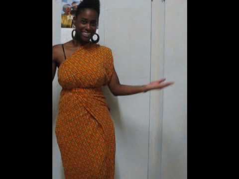 How To Turn A Wrap Skirt Into A Nice Dress- Easy - YouTube