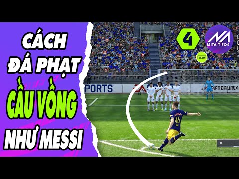 FIFA ONLINE 4 🔥 CURVED FREE KICK TUTORIAL