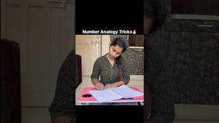 Number Analogy Tricks🔥#maths #mathstricks #tricks #shorts #analogy #reasoning
