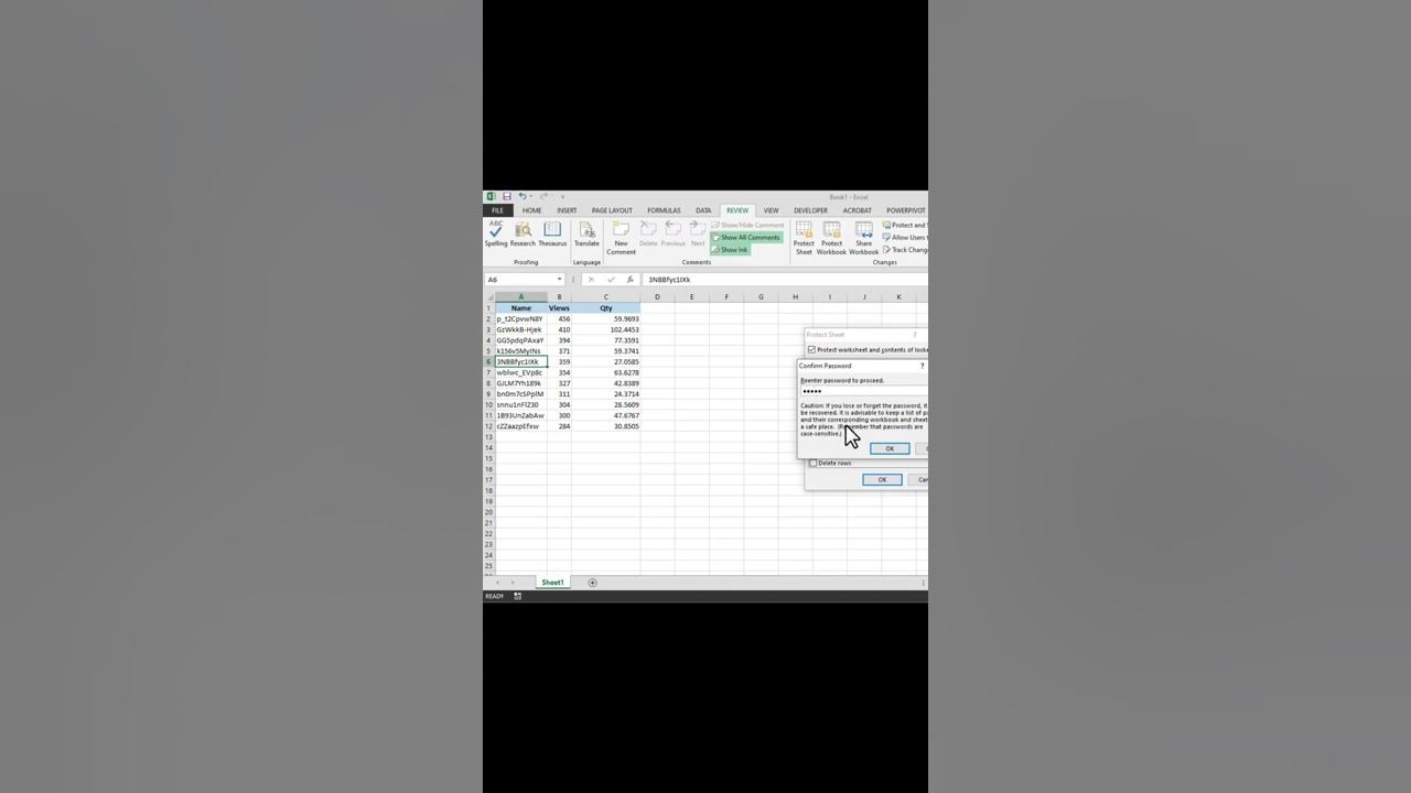 Disable Copy, Paste, and Selection of Cells in #Excel Without Macros ...