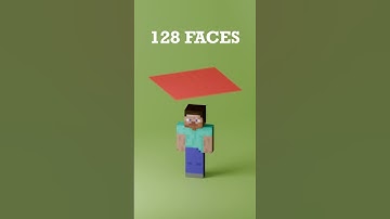 Minecraft Cloth Simulation Vs Steve #minecraft #clothsimulation  #blender3d